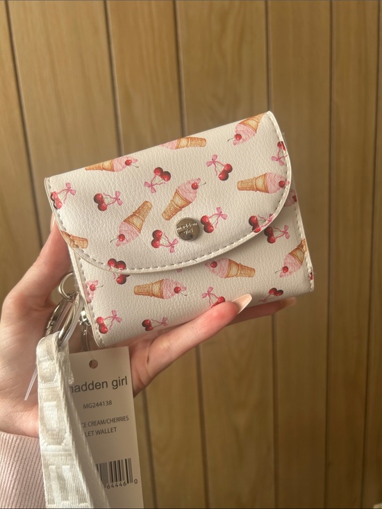 Madden Girl Handbags - White cherry 🍒 and ice cream 🍦 wallet